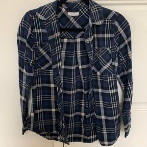 Blue flannel